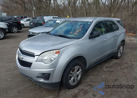 2012 Chevrolet Equinox Ls z USA, uszkodzony, nr VIN 2GNALBEK2C6380446